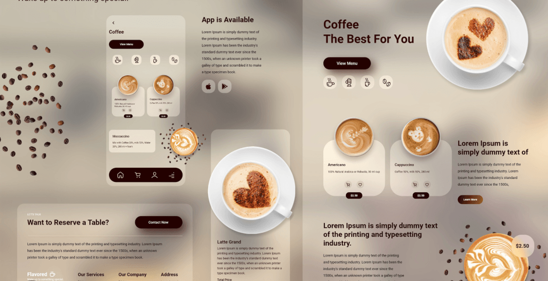 Shop Landing Page